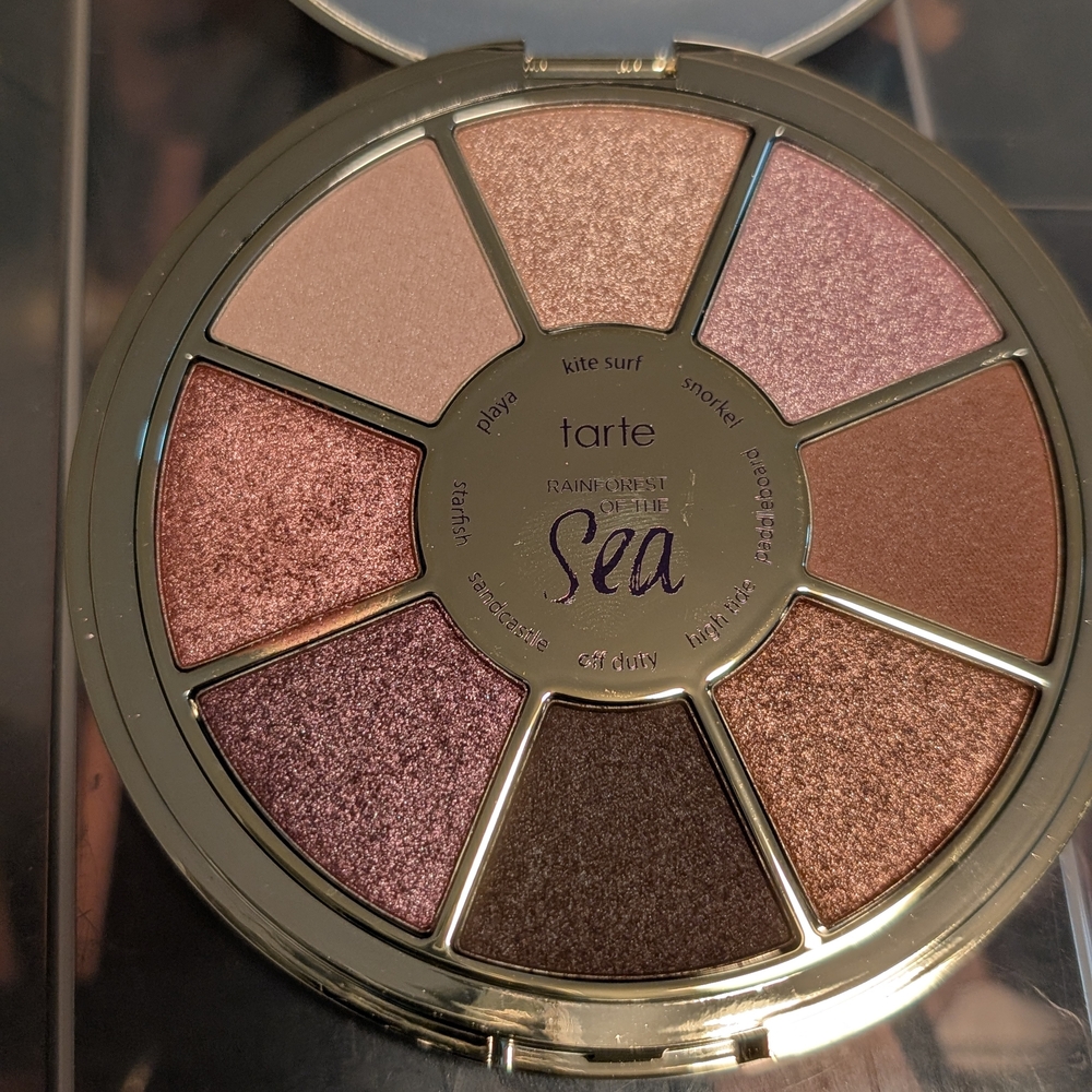 Tarte Cream and Brown Eyeshadow Palette Shimmering Collection
